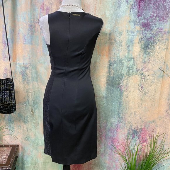 πMorena Rosa Unique Black Dress with Rivets - Picture 2 of 16